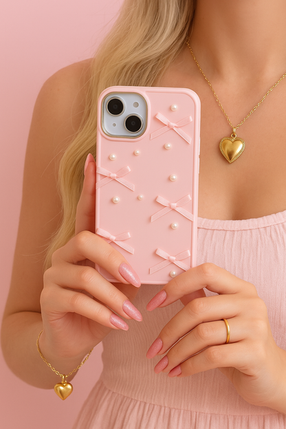 Bows en Pearls Phone Case