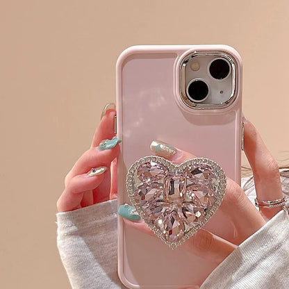 Crystal Heart Phone Case