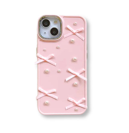 Bows en Pearls Phone Case