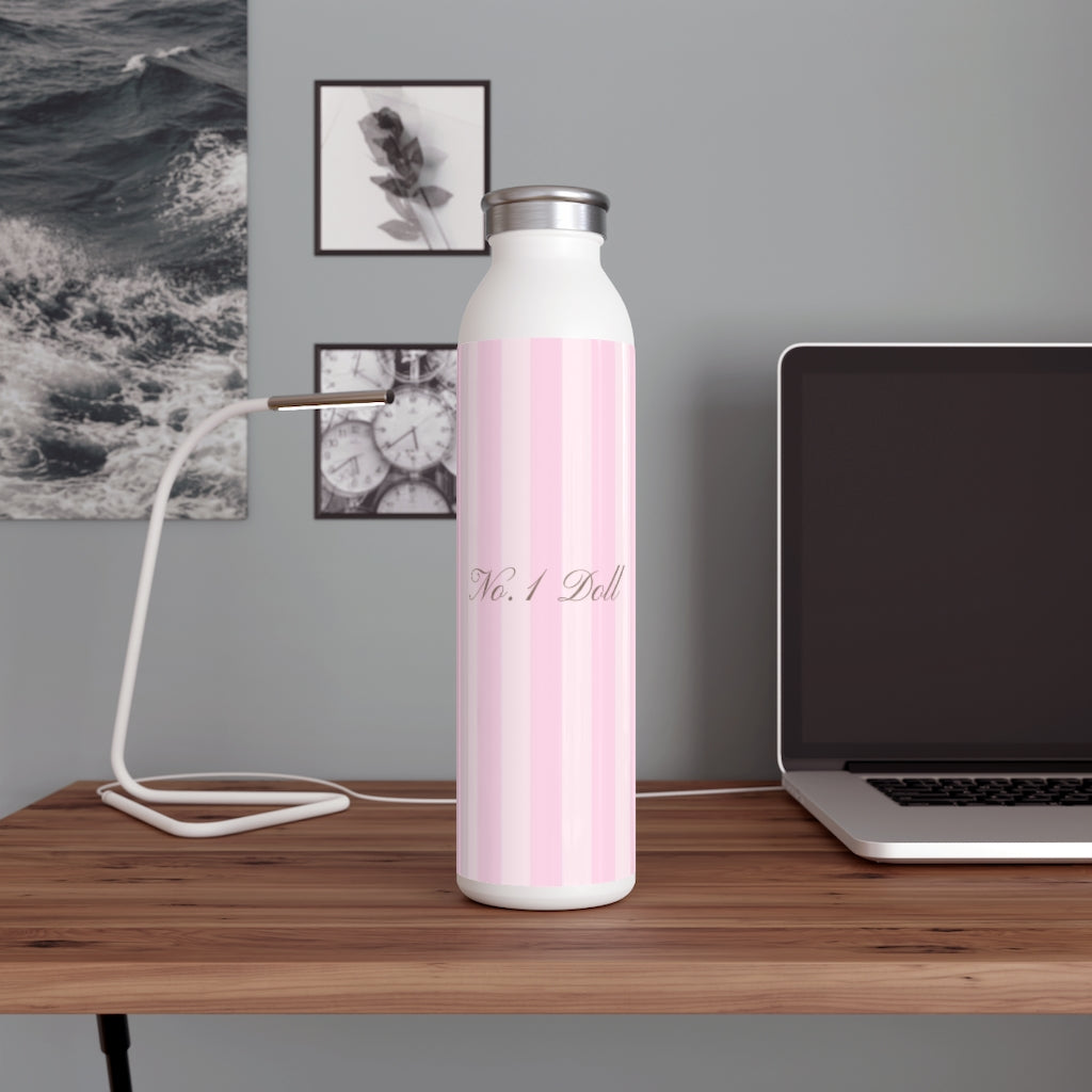 No.1 Doll Pink Stripe Tumbler