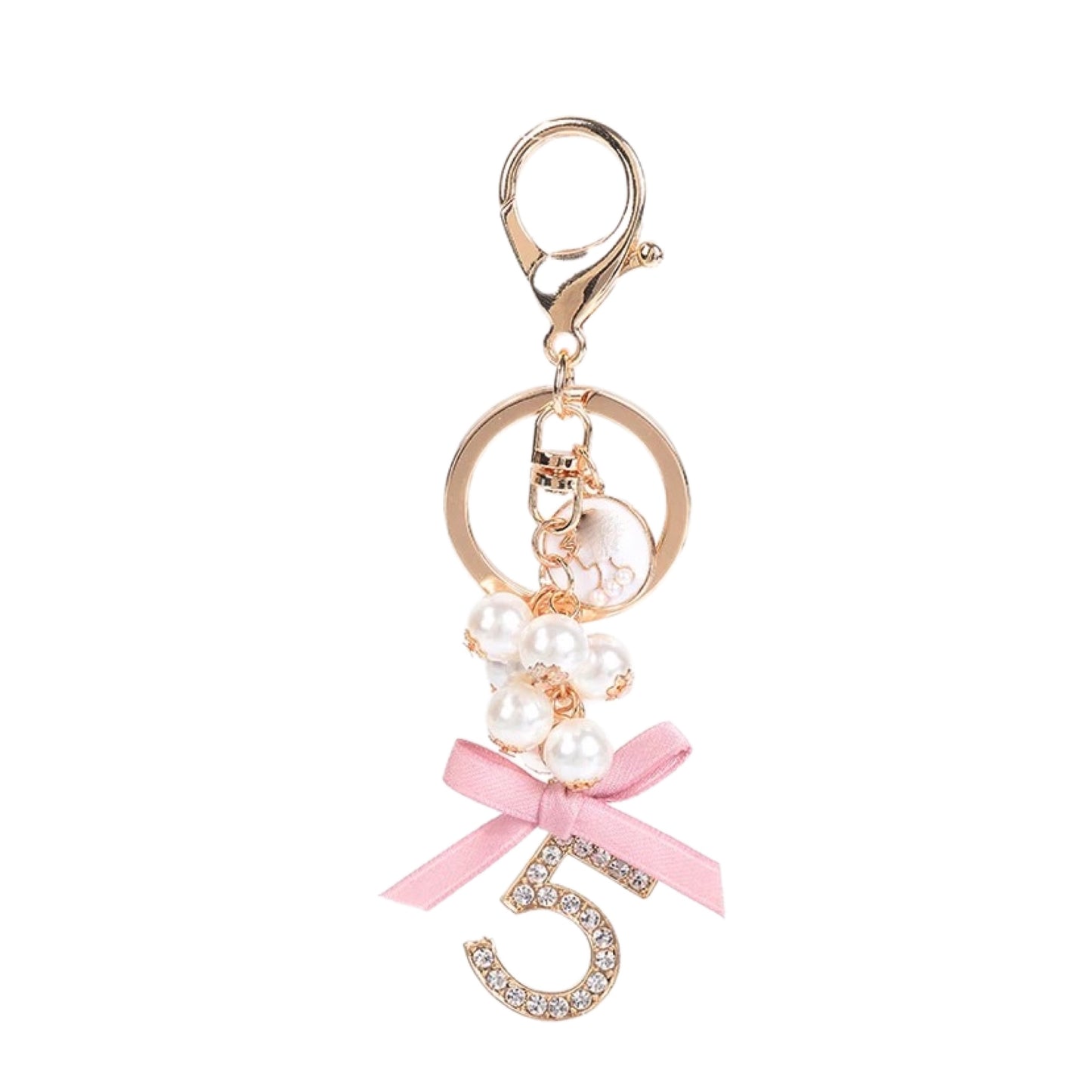 No.5 Purse Charm