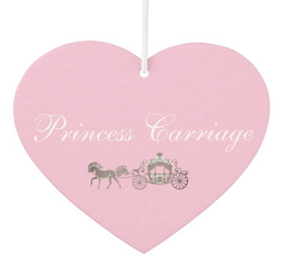 Princess Carriage luxe car air freshener