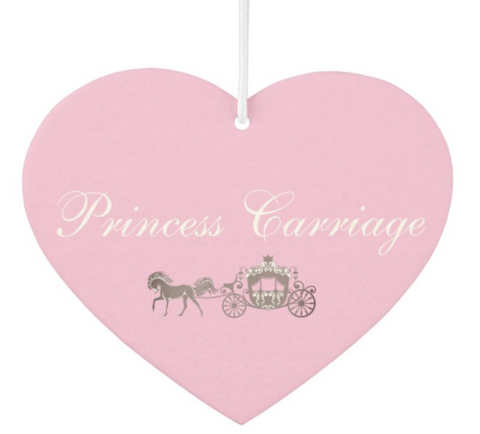 Princess Carriage luxe car air freshener