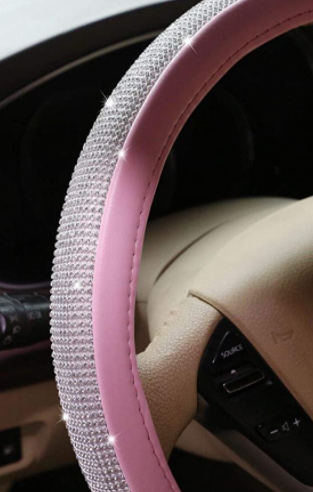 Angel Pink Stripe Seat Covers Set of three Kimmy Luxe Dolls LLC