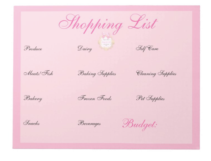 Shopping List NotePad