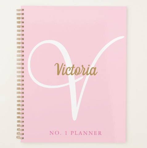 No.1 Pink Planner Set (Personalized)