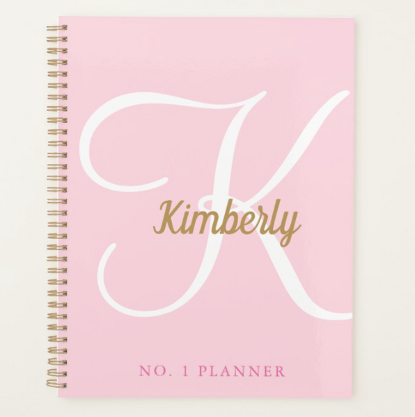 No.1 Pink Planner Set (Personalized)