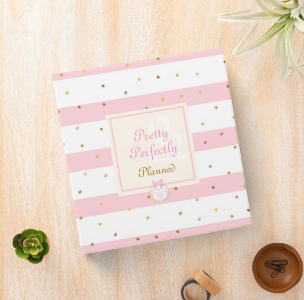Pretty & Perfectly Planned Binder (Free Gift Incl.)