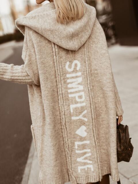 Live Simply Sweater