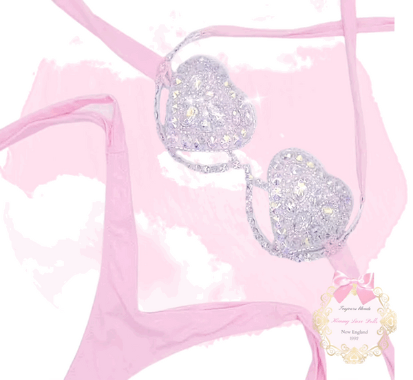 Princess Crystal Heart Bikini