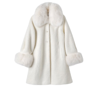 Dazzling Doll Winter Fur Coat