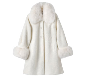 Dazzling Doll Winter Fur Coat
