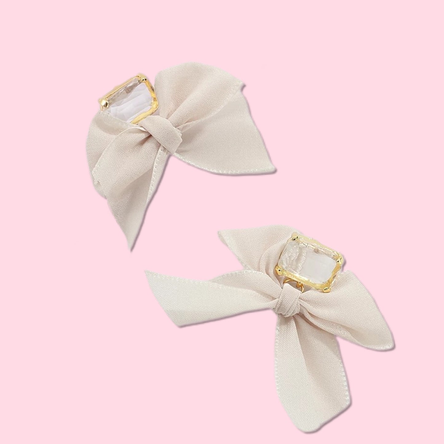 Romance Bow Earrings (color options)