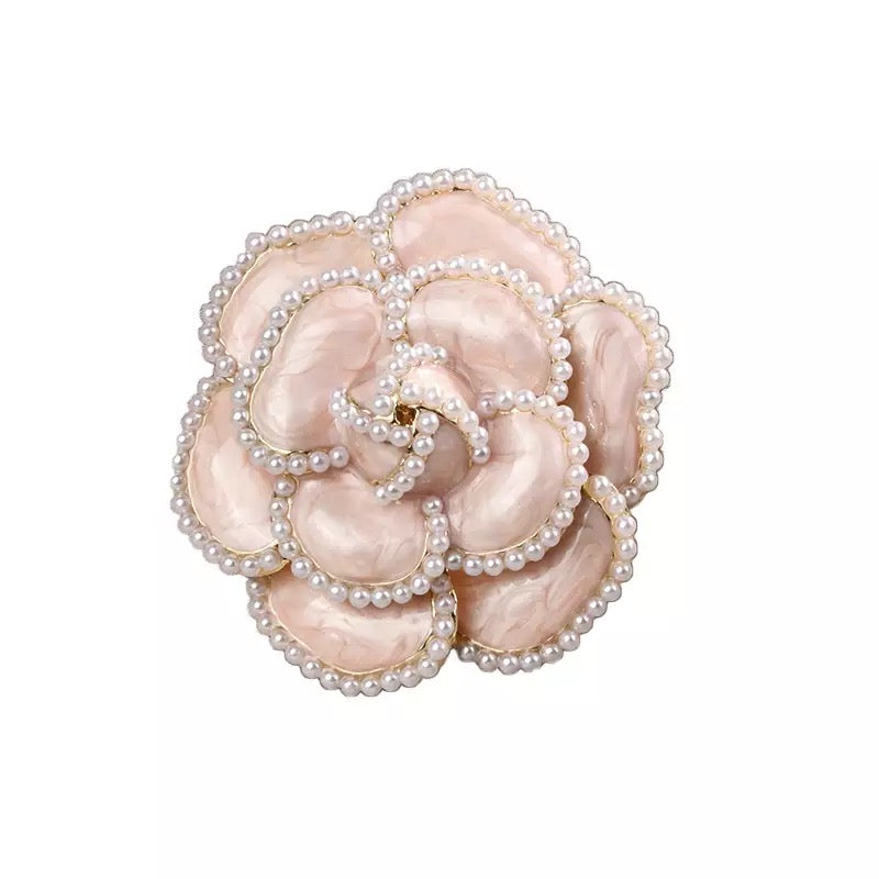 Camellia Brooch (color options)