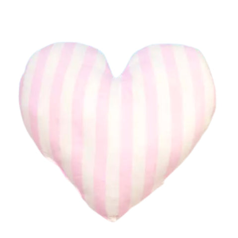 Sweet Dreams Stripe Heart Pillow