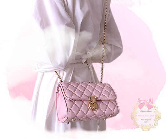 Delilah Quilted Pink Purse