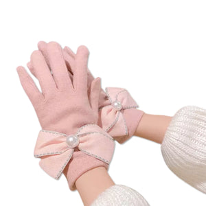 Pearl Class Gloves - Ballerina Pink