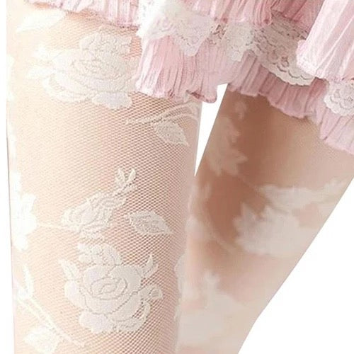 Rosy Wish Stockings