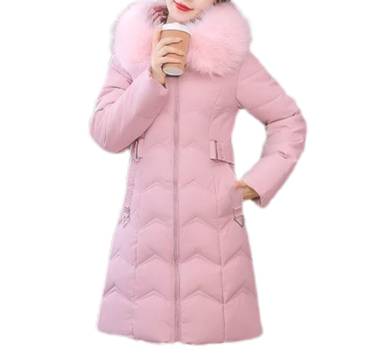 Baby Pink Wishes Winter Coat