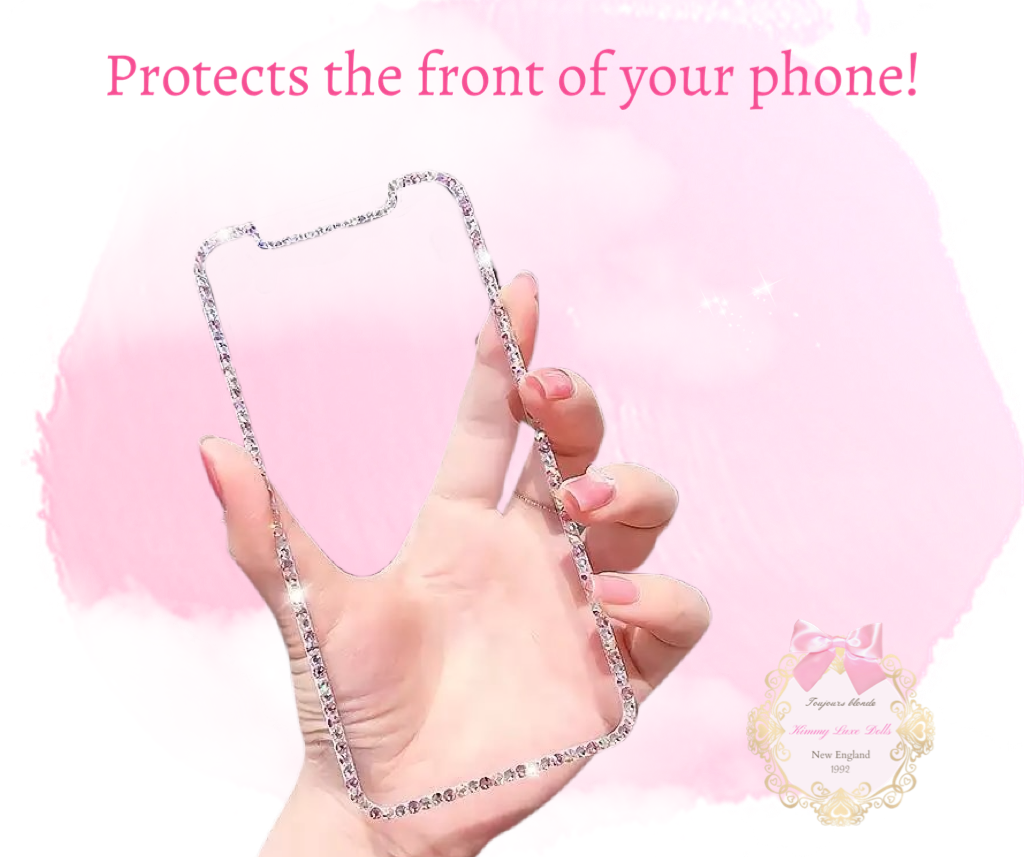 Glass Screen Protector ( Luxe Crystal Edging )