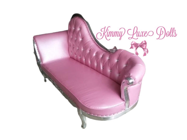 Pink Princess Sofa & Ottoman SET Ultra LUXE