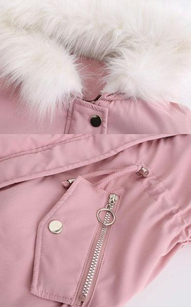 Carly Pink Winter Coat