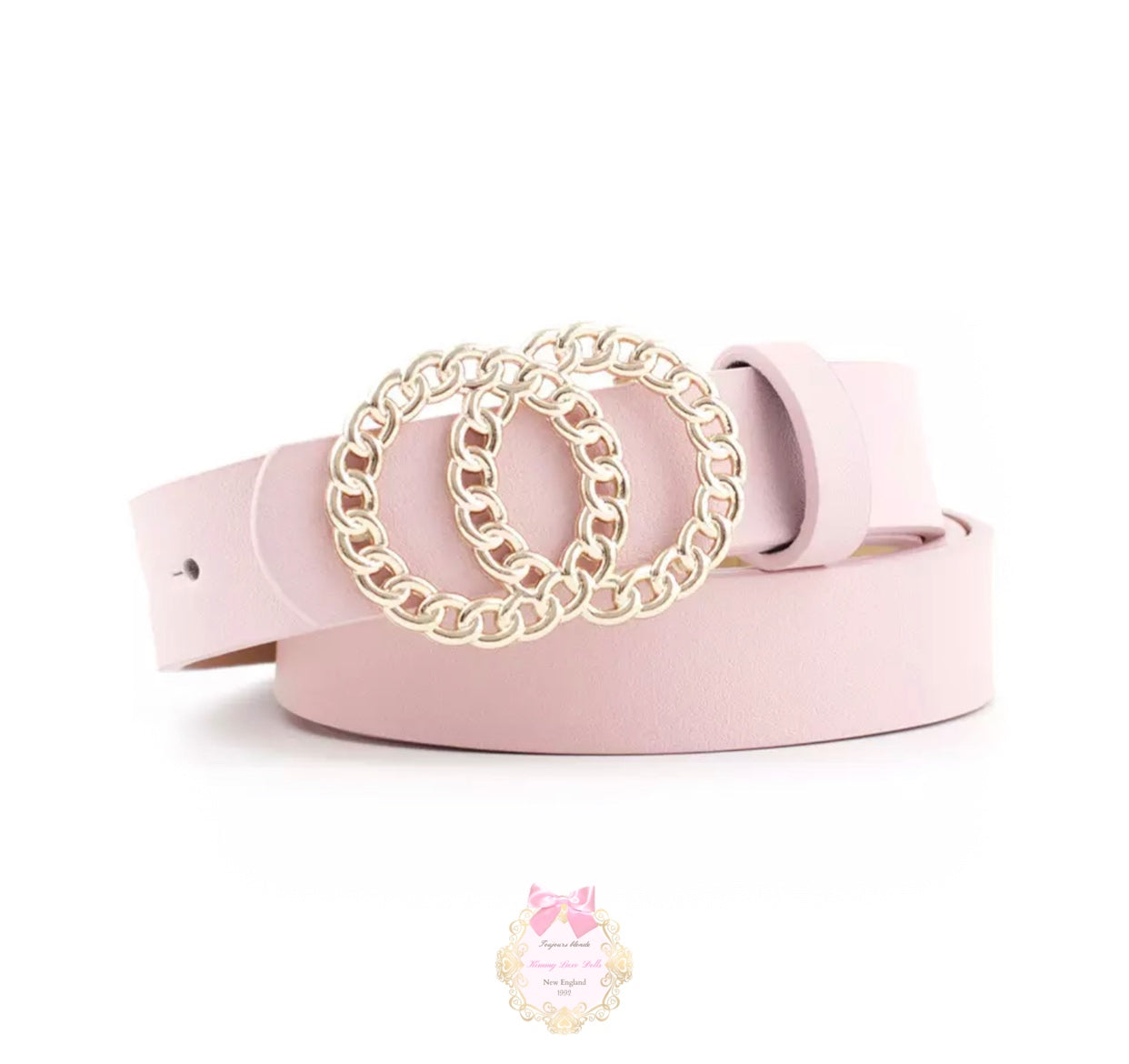 Lizzie Luxe Belt (pink)