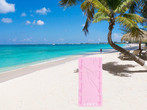 Beach Bunny love towel