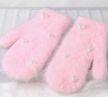 Pearl Winter Mittens (color options available)
