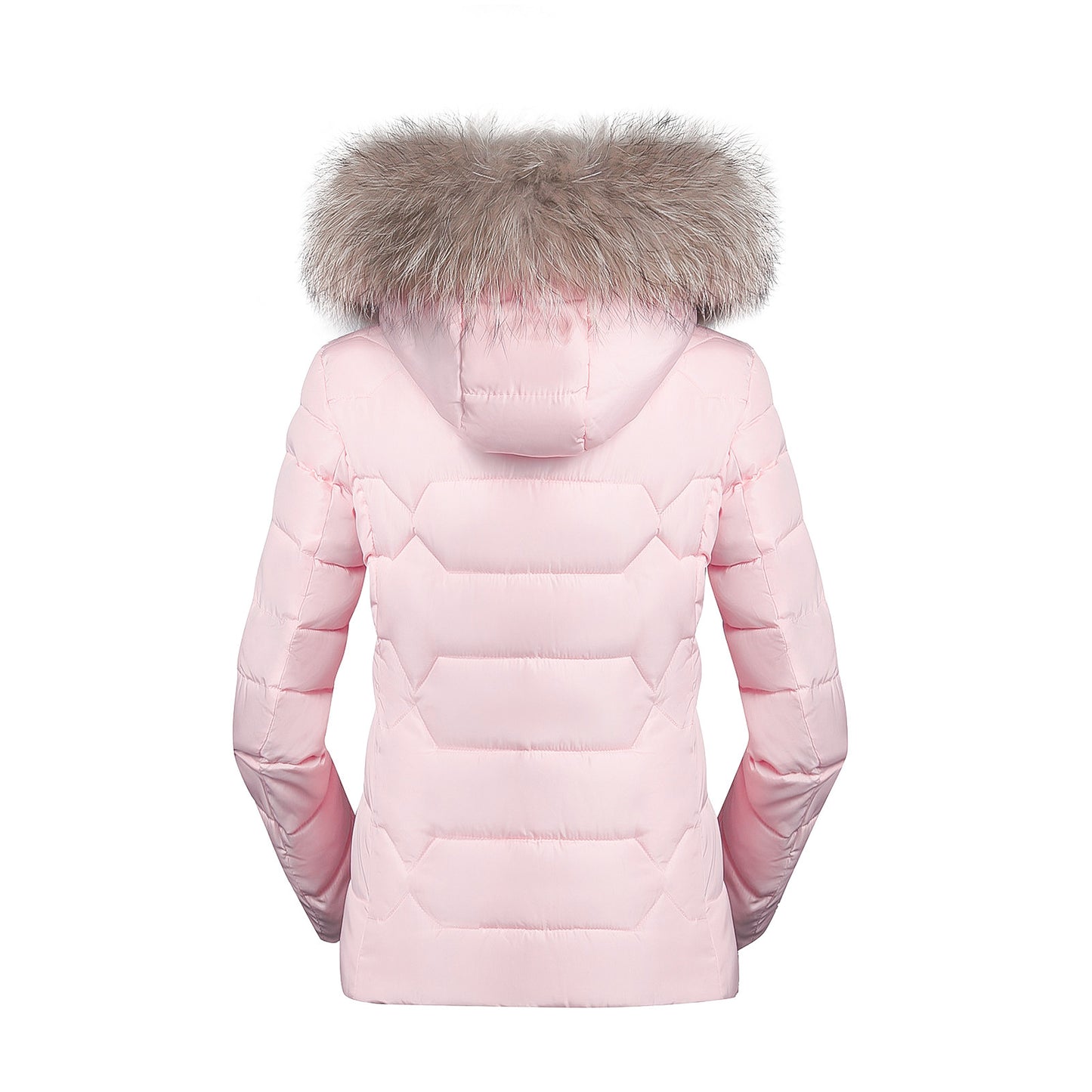 Pink Christmas Winter Coat
