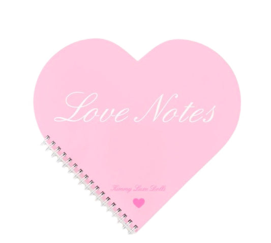 Heart Shaped Notebook