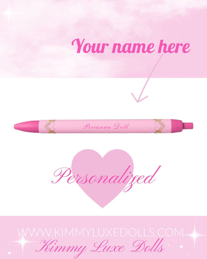 Girly Pens set of two  (personalized)