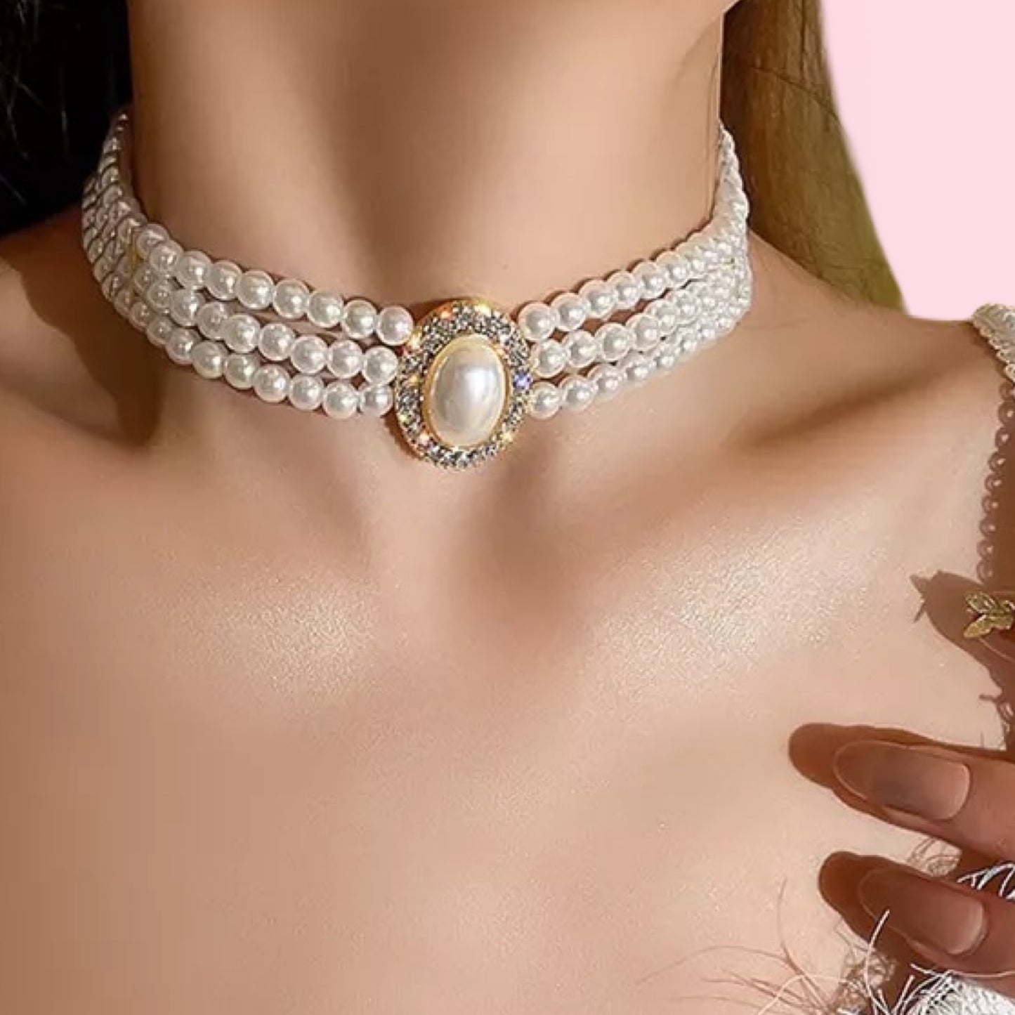 Vintage Luxury Pearl Necklace