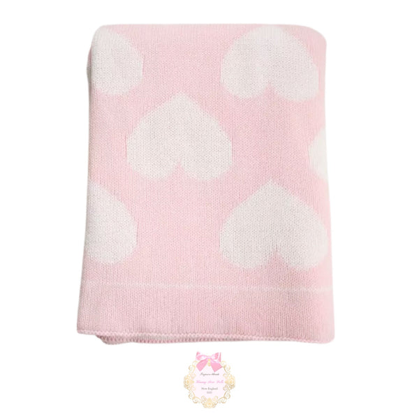 Soft & Cozy Heart Decor Blanket
