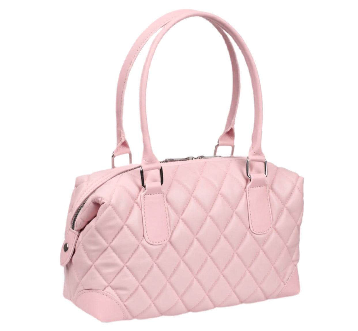 Little Lady Quilted Pink Purse