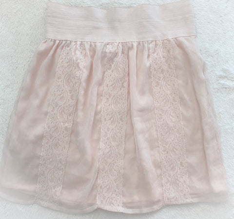 Ballerina Pink Lace Skirt Size Small - Pre-loved