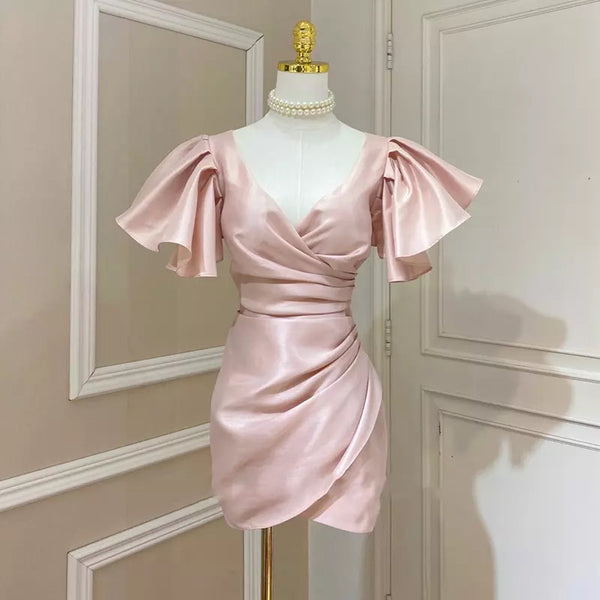 Belleza Dress - Blush Pink