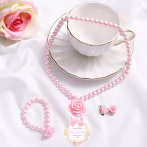 Cutesy Tea Party Costume Jewelry ( 3 piece set )