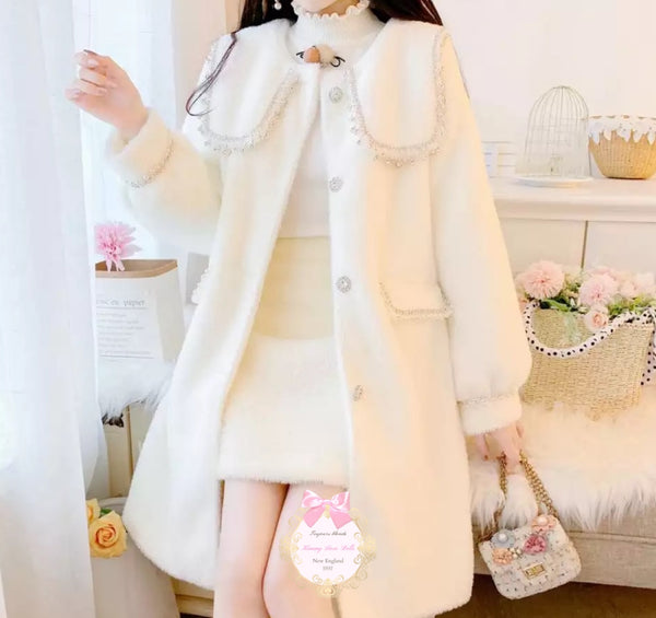 Sweet French Memories Fall/Winter Trench Coat (color options)