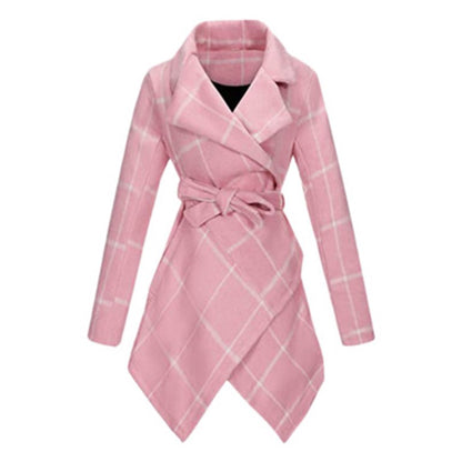 Prettiest in Pink Plaid Coat