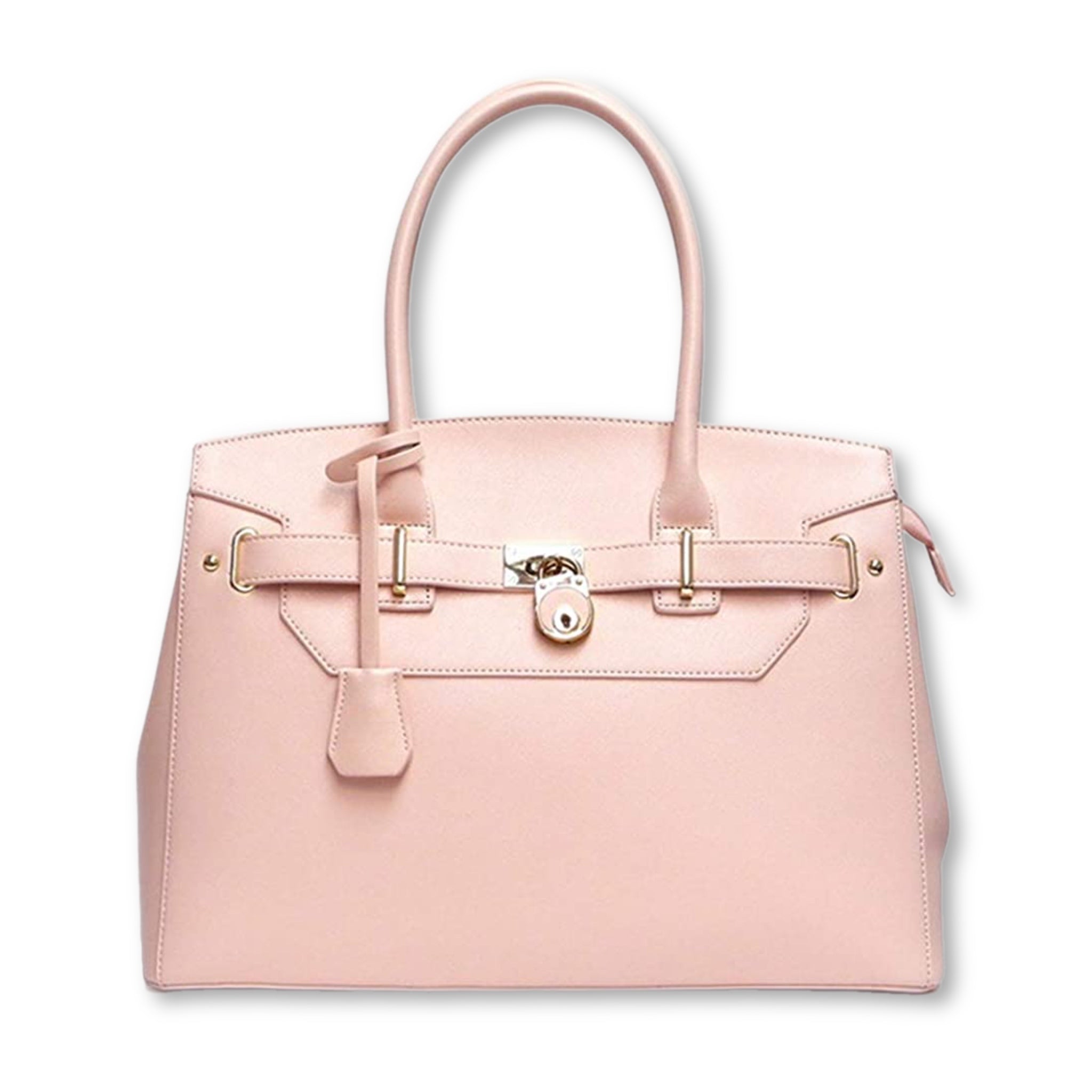 Ballerina Pink Lock Handbag