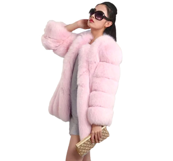 Rich & Glamorous Fur Coat