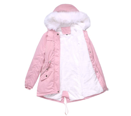 Carly Pink Winter Coat