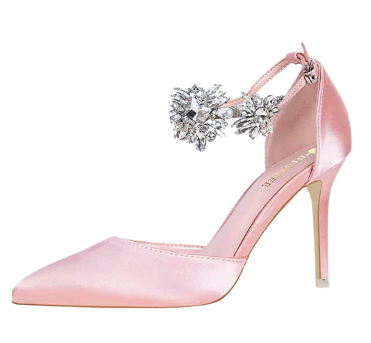 Le Coup De Foudre Crystal Heels