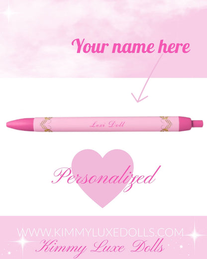 Girly Pens set of two  (personalized)