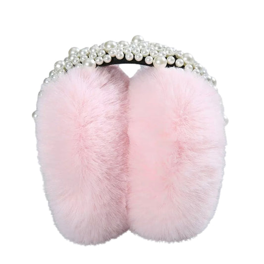 Fur luxury earmuffs (color options)