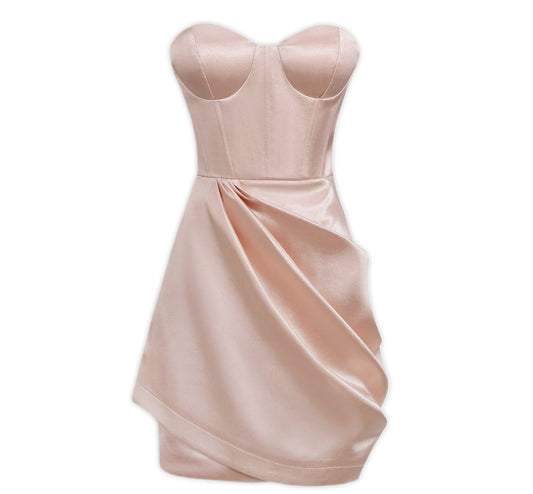 So Fabulous Hem Dress - Ballerina Pink