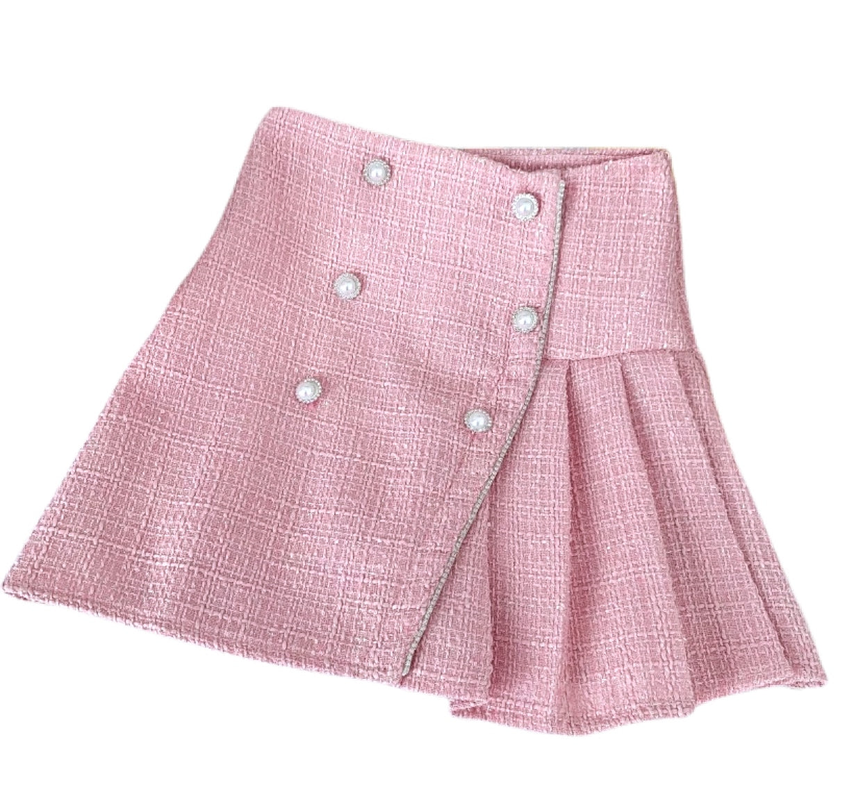 Clueless Pink Tweed skirt
