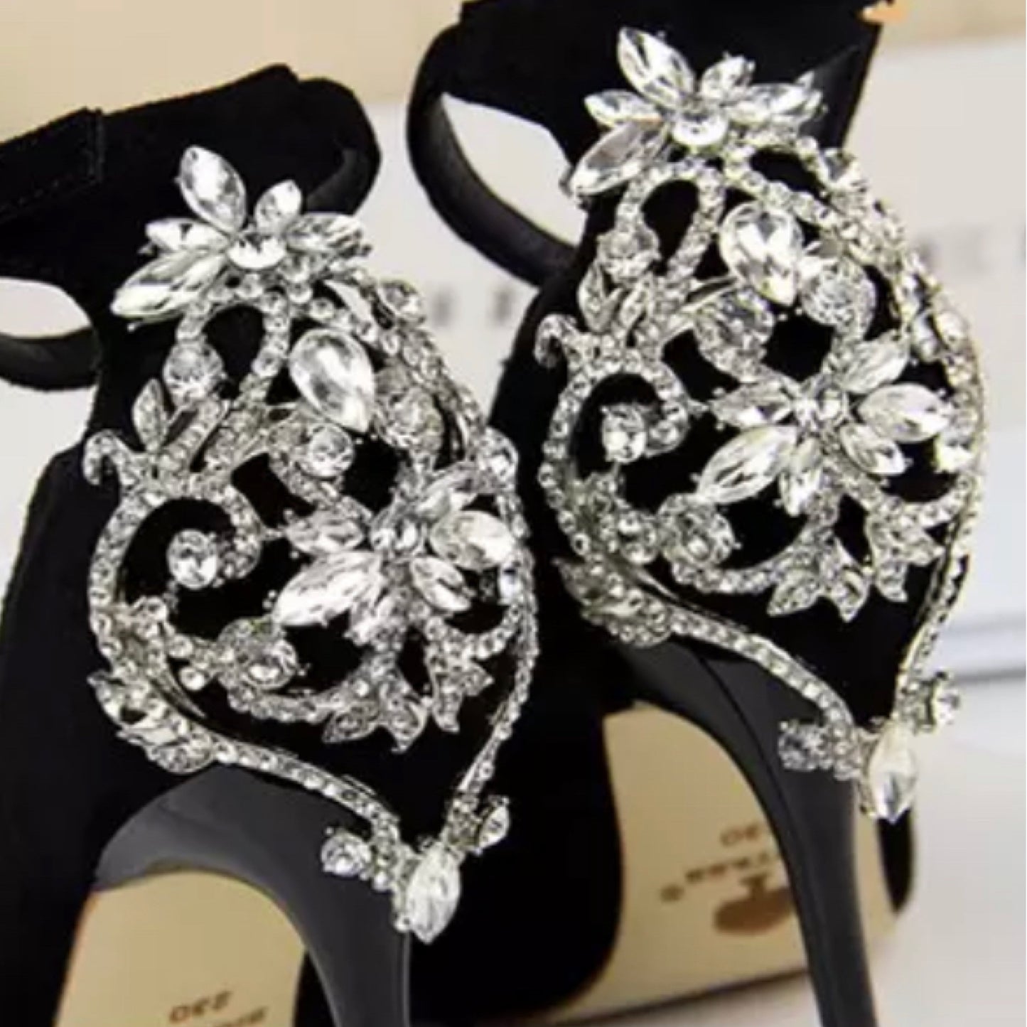 Victorian Sparkle Heels