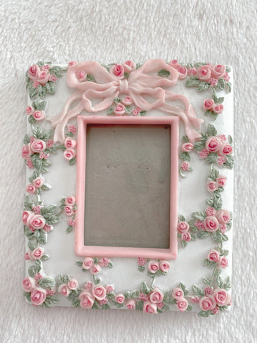 Shabby Rose Picture Frame
